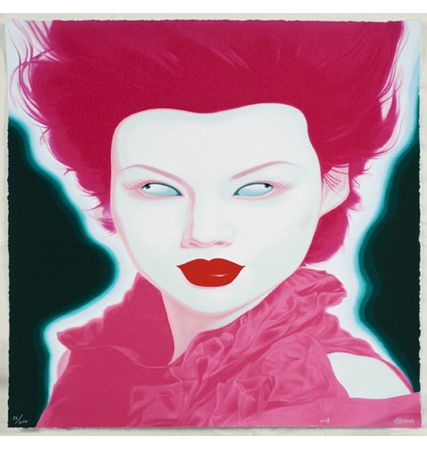 Feng Zhengjie – Chinese Portrait (b), 2008 – Sérigraphie (Screen-print)