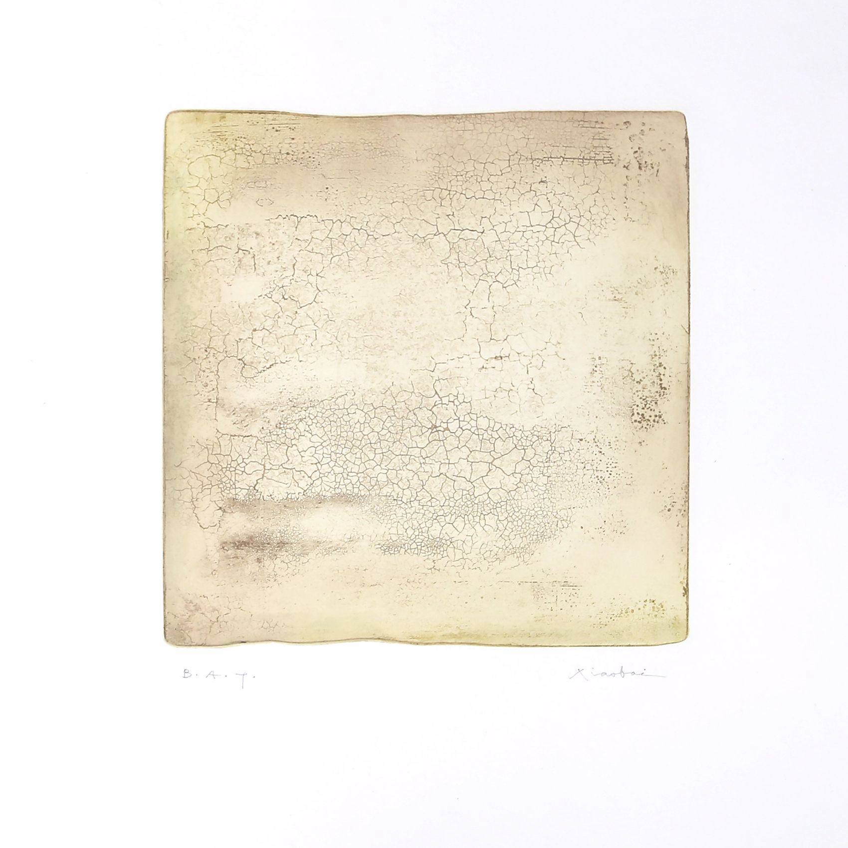 Xiaobai Su – Intactness B, 2015 – Radierung