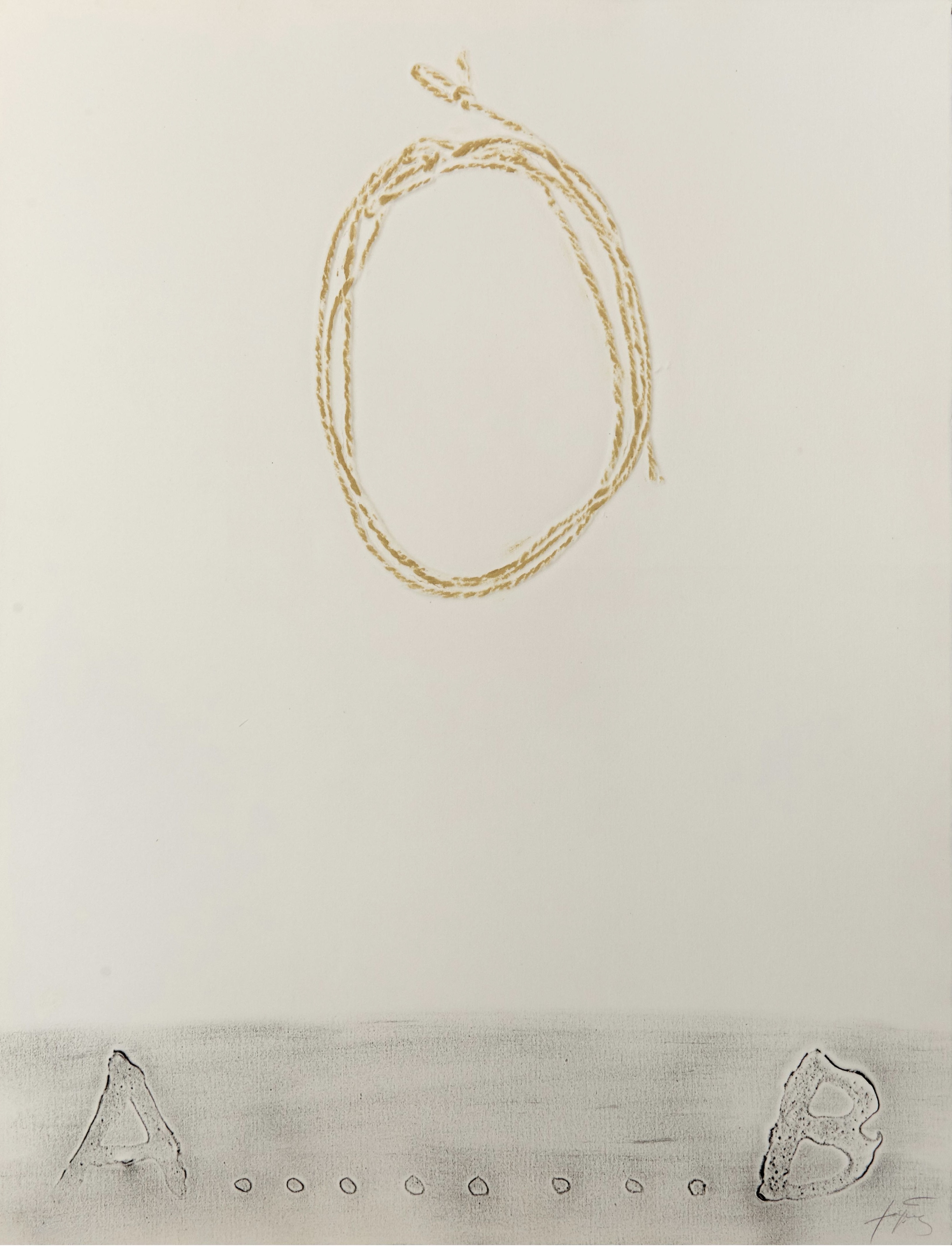 Antoni Tapies – Cordill, 1971 – Gravure