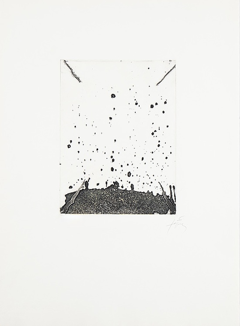 Antoni Tapies – Clau-19, 1973 – Etching