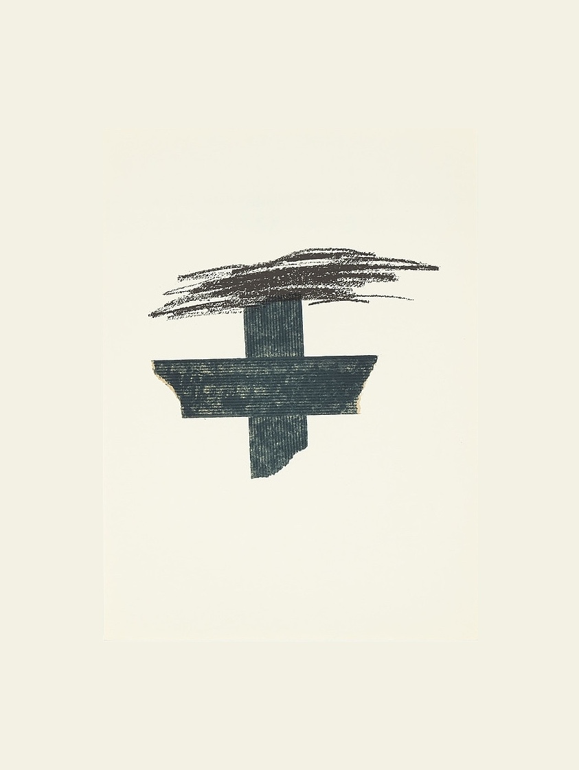Antoni Tapies – Llambrec-1, 1975 – Lithograph