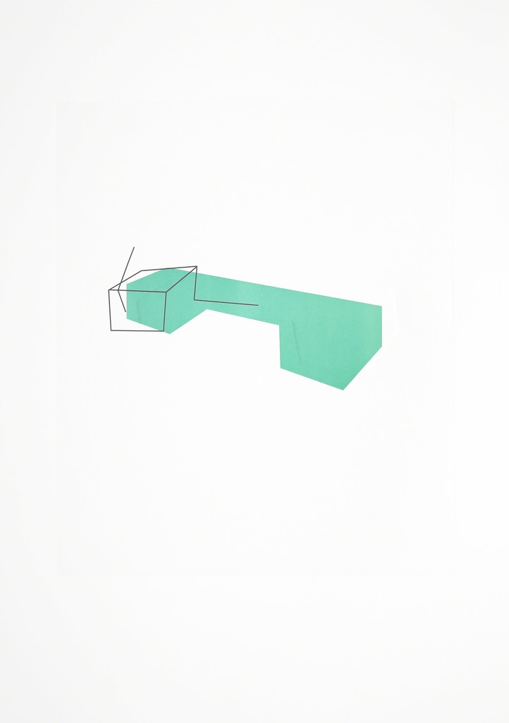 Waltercio Caldas – WC 56 3, 2015 – Litografía
