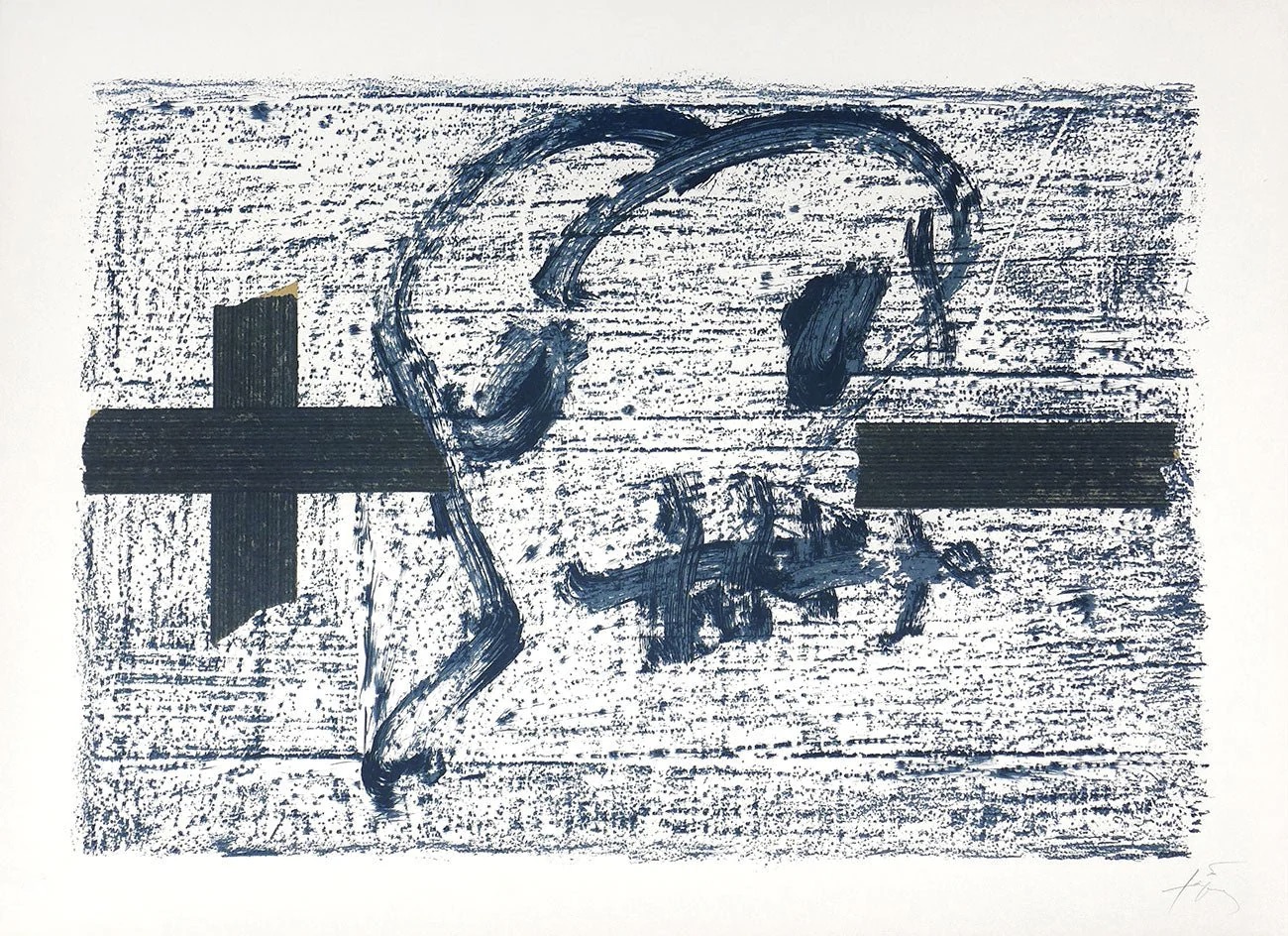 Antoni Tapies – Llambrec-7, 1975 – Lithograph
