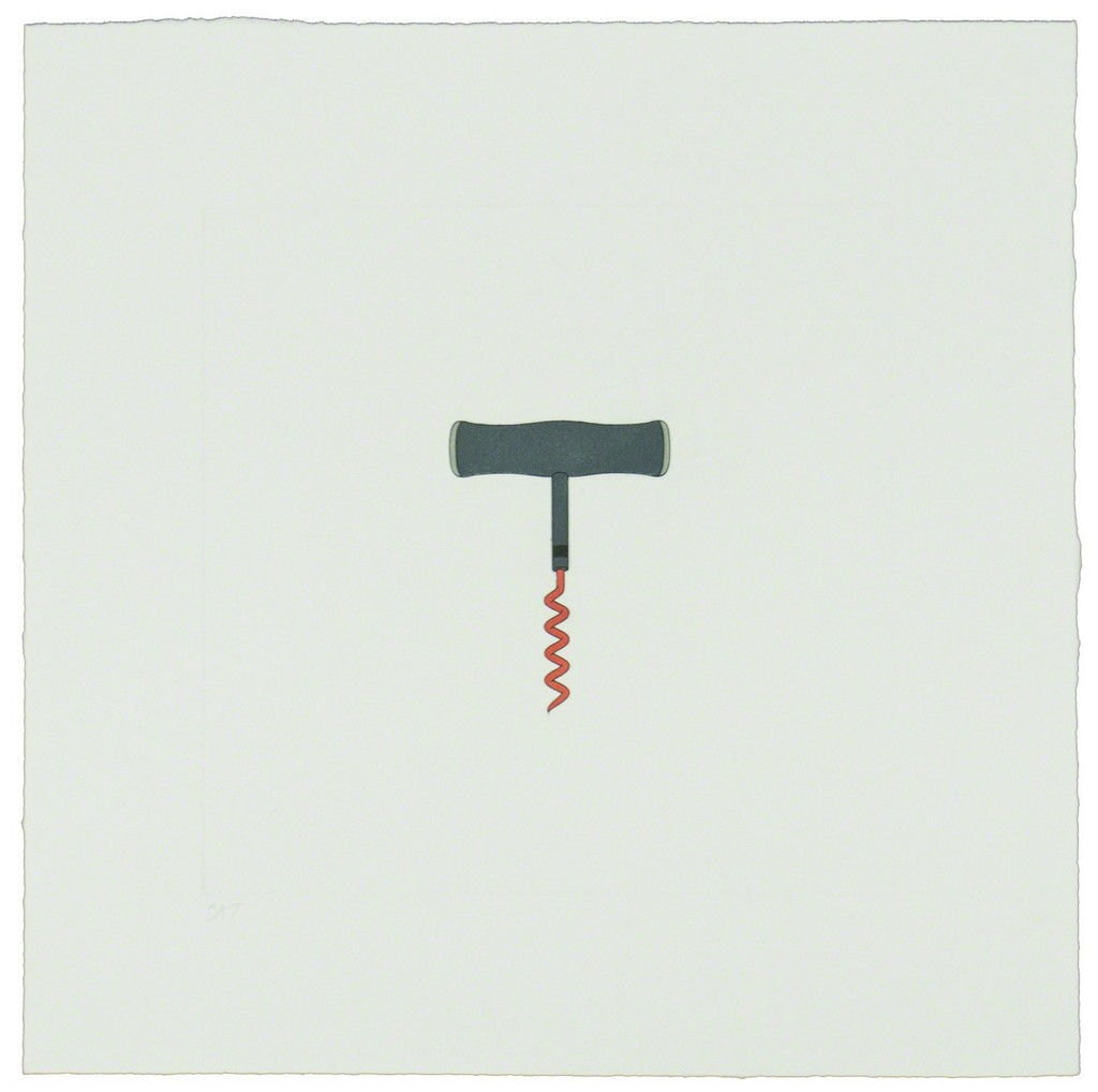 Michael Craig-Martin – The Catalan Suite II - Corkscrew, 2013 – Radierung
