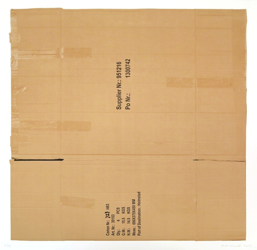 Matias Faldbakken – Box 3, 2014 – Lithographie