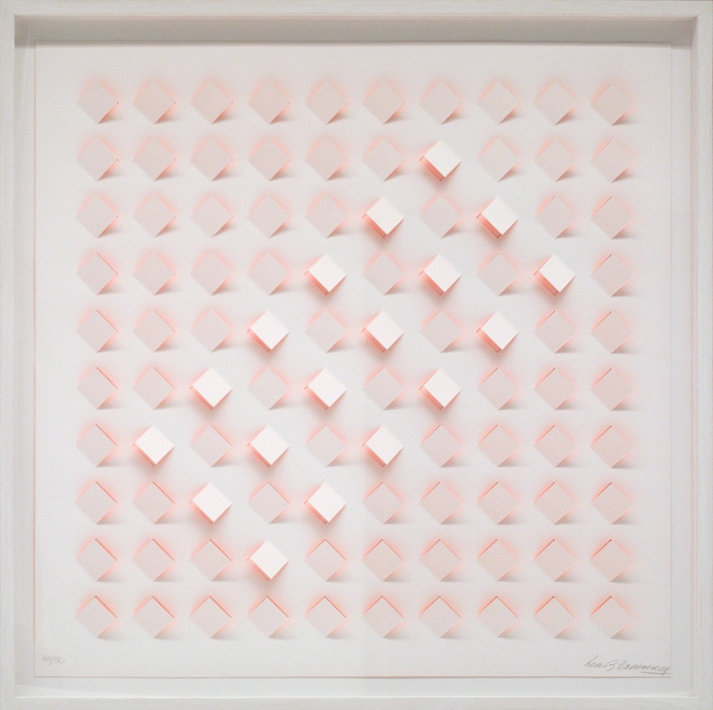 Luis Tomasello – S/T 4 - Naranja, 2013 – Litografía