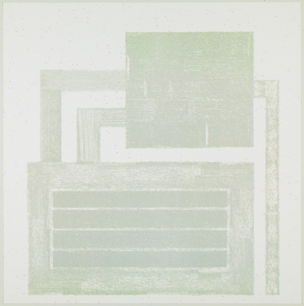 Peter Halley – Stop Word, 2015 – Mixed média