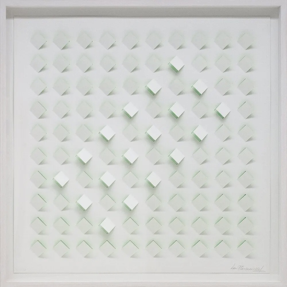 Luis Tomasello – S/T 4 - Verde, 2013 – Lithographie