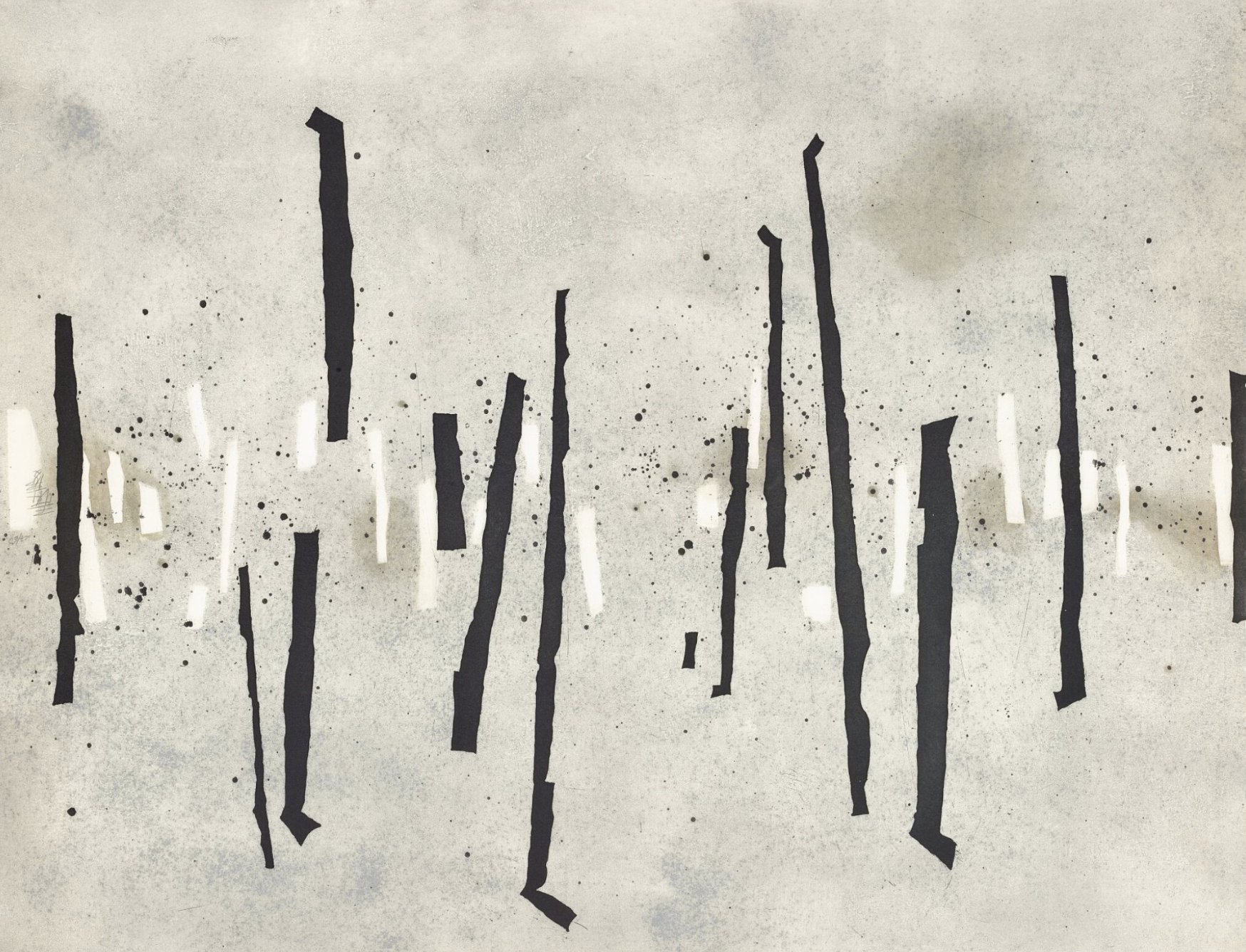 Huai-Qing Wang – Walking, 2006 – Radierung