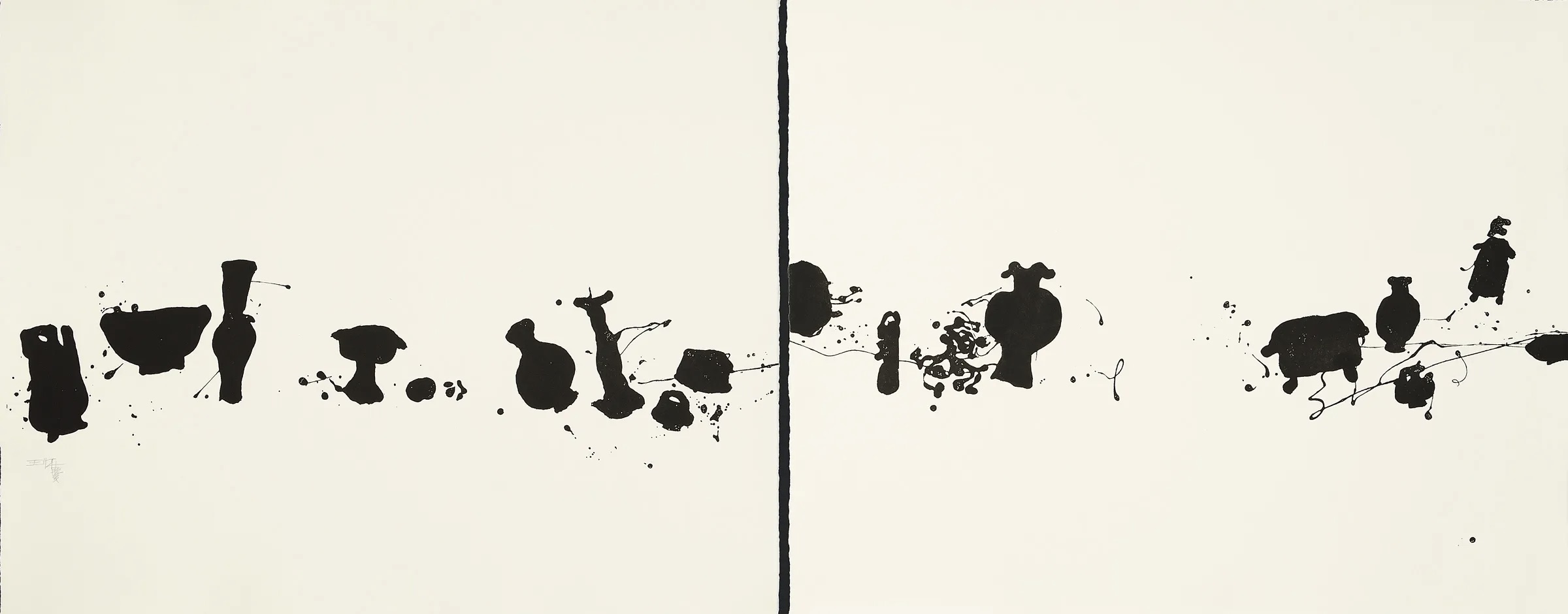 Huai-Qing Wang – The Families 1, 2012 – Aguafuerte
