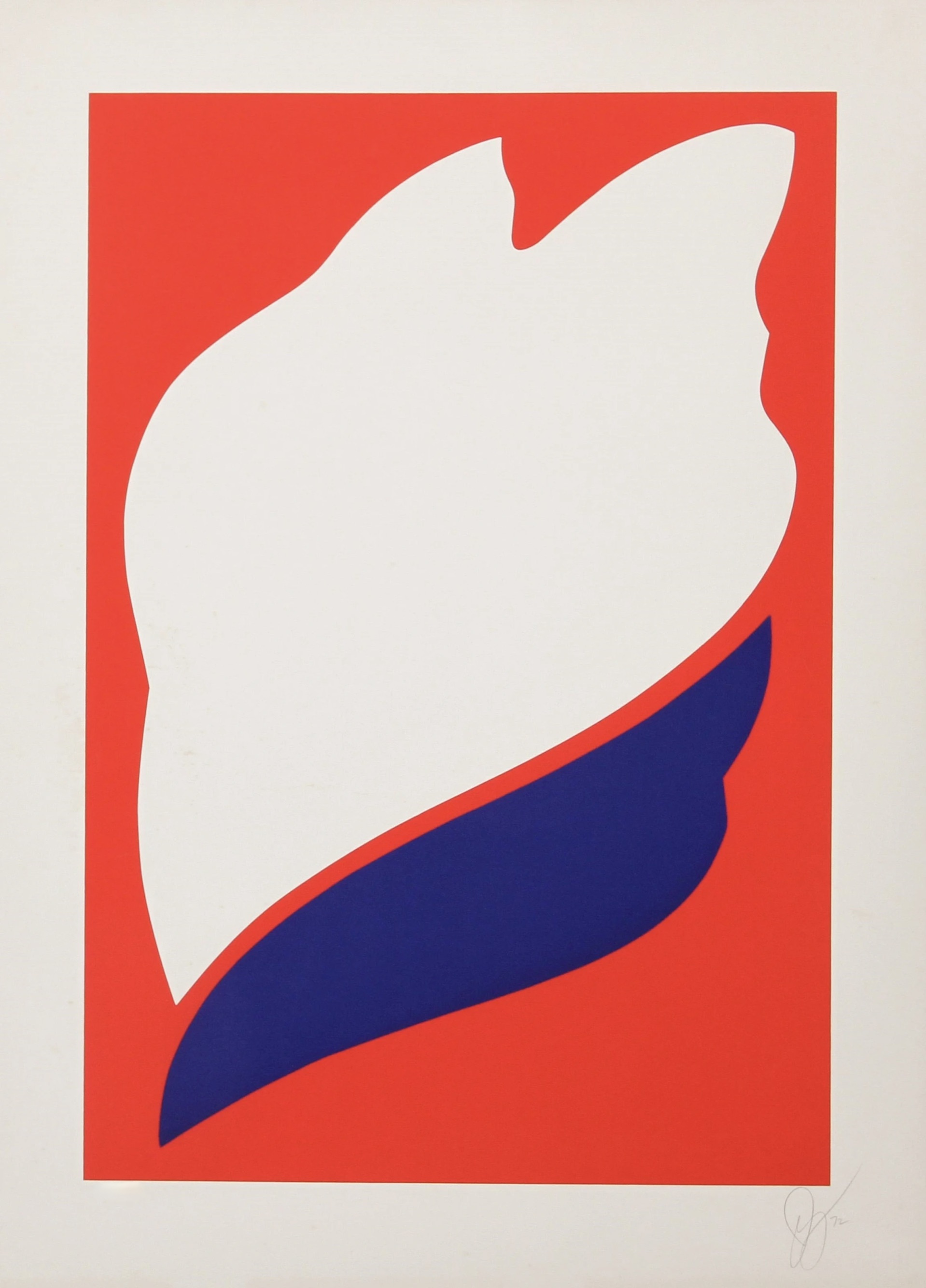 Jack Youngerman – Peace, 1973 – Sérigraphie/Silkscreen