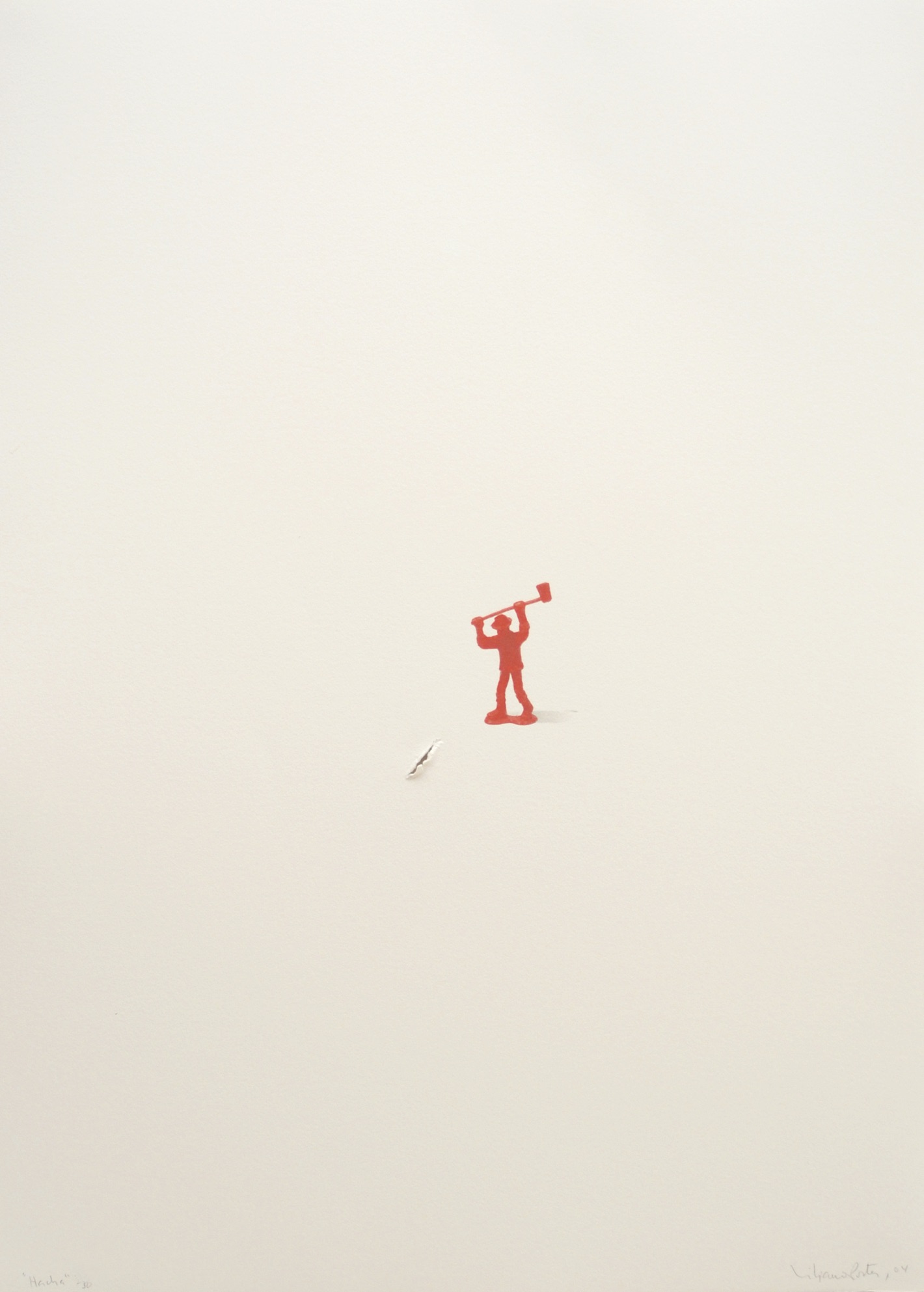 Liliana Porter – Hacha, 2005 – Lithographie