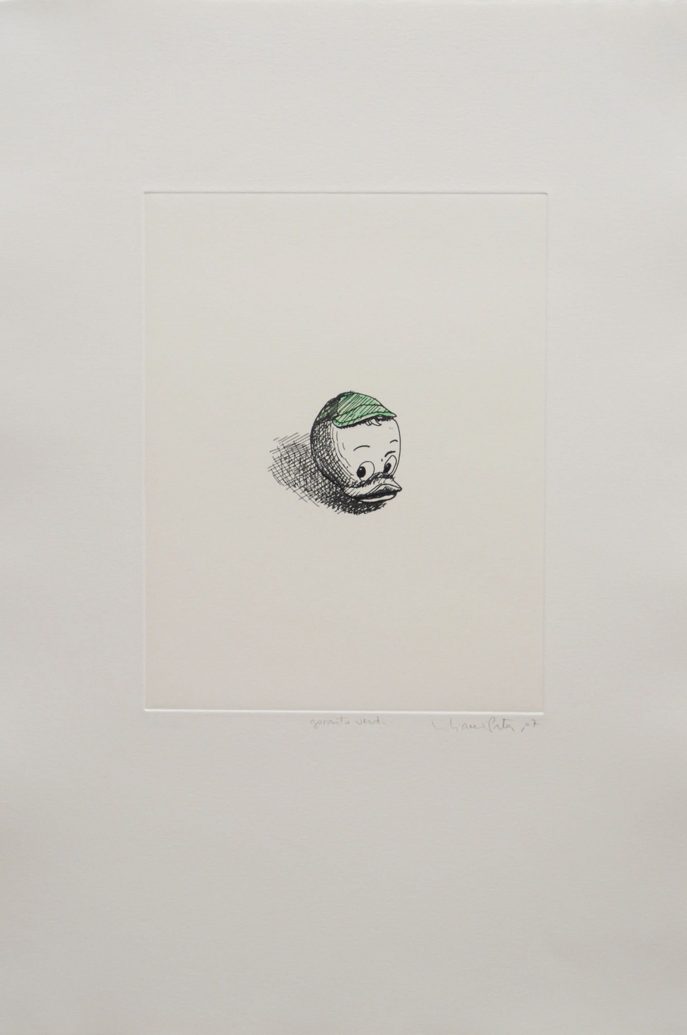 Liliana Porter – Gorrito verde, 2007 – Gravure