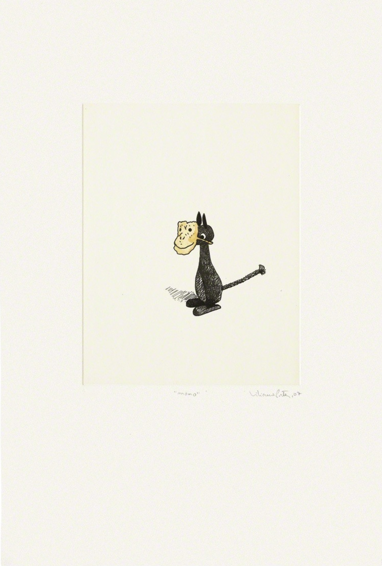 Liliana Porter – Mono, 2007 – Gravure