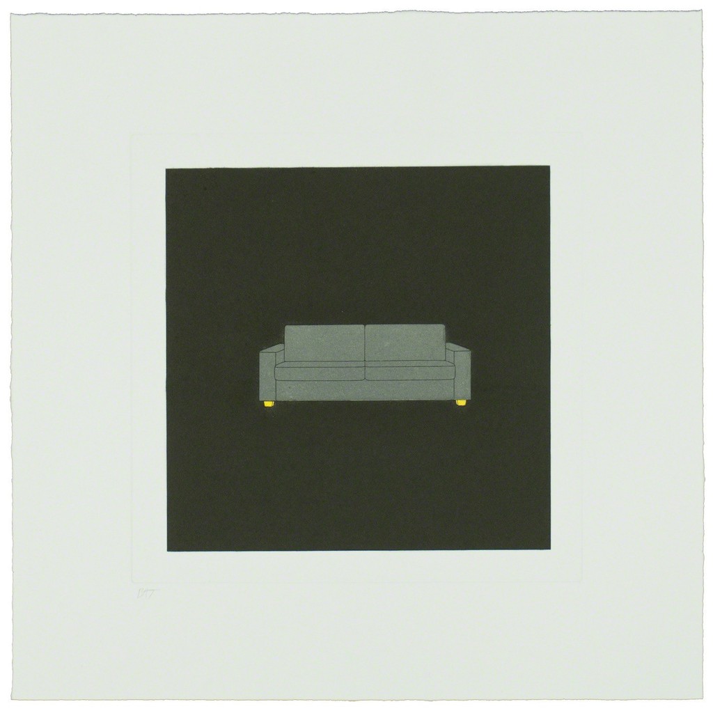 Michael Craig-Martin – The Catalan Suite I - Sofa, 2013 – Etching