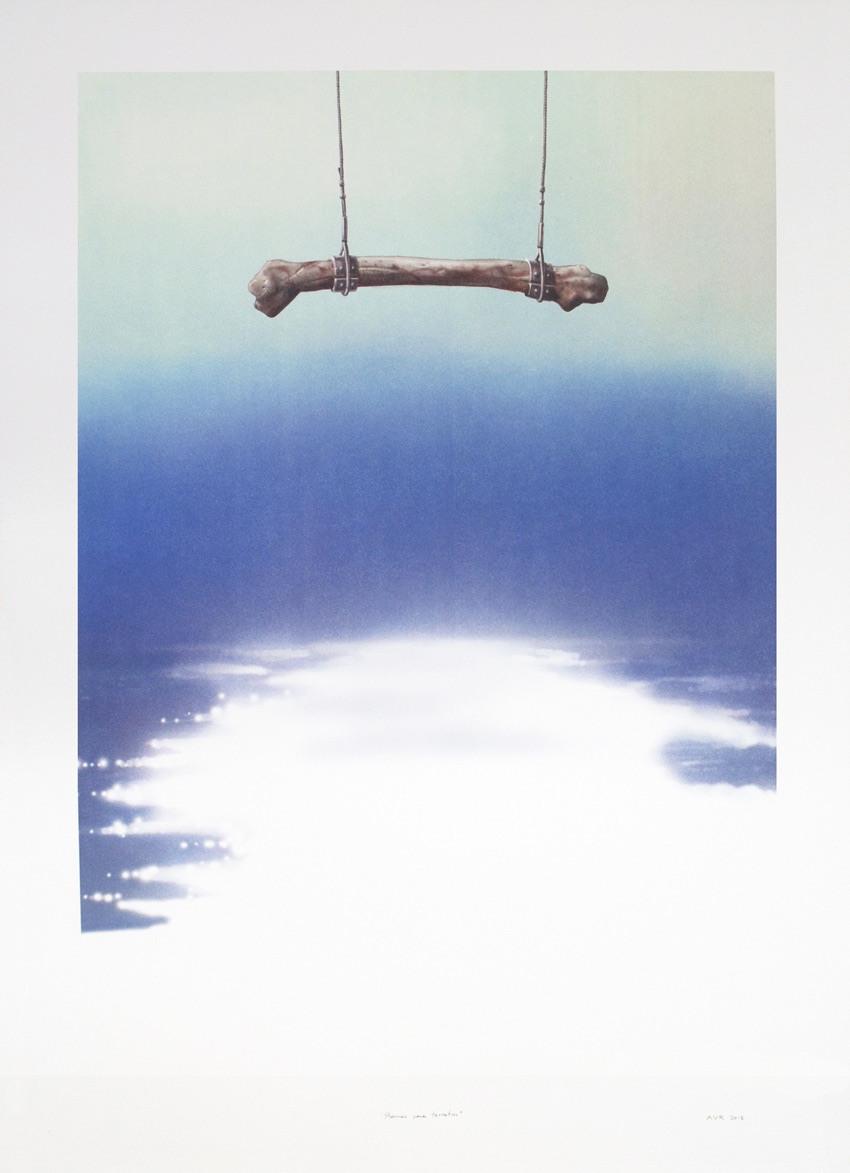 Adrián Villar Rojas – Poemas para terrestres, 2012 – Lithograph