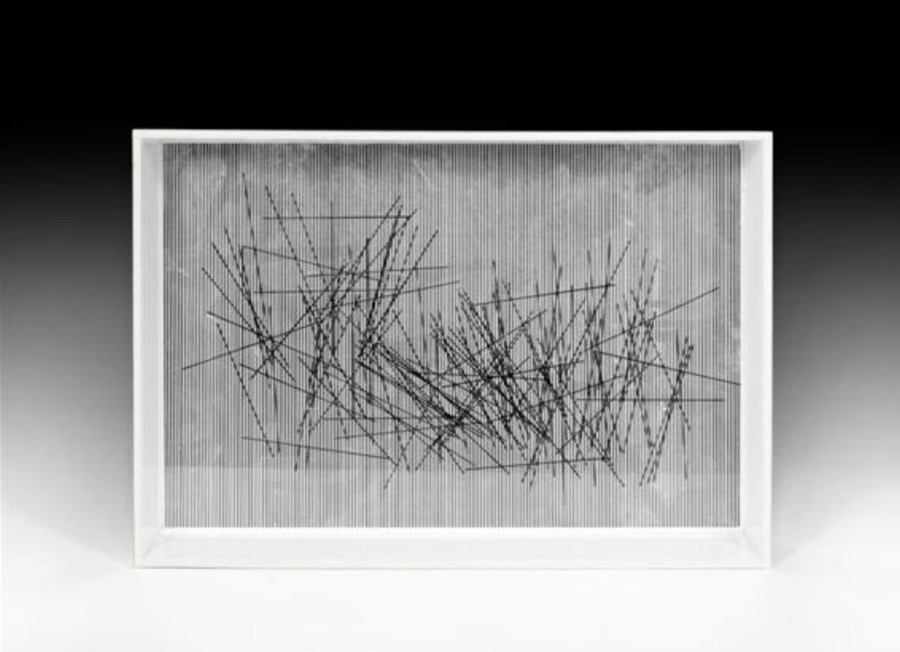 Rafael Jesus Soto – Vibrations, 1967 – Escultura de acrílico