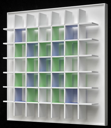 Luis Tomasello – Grille Chromoplastique c, 2012 – Escultura de acrílico