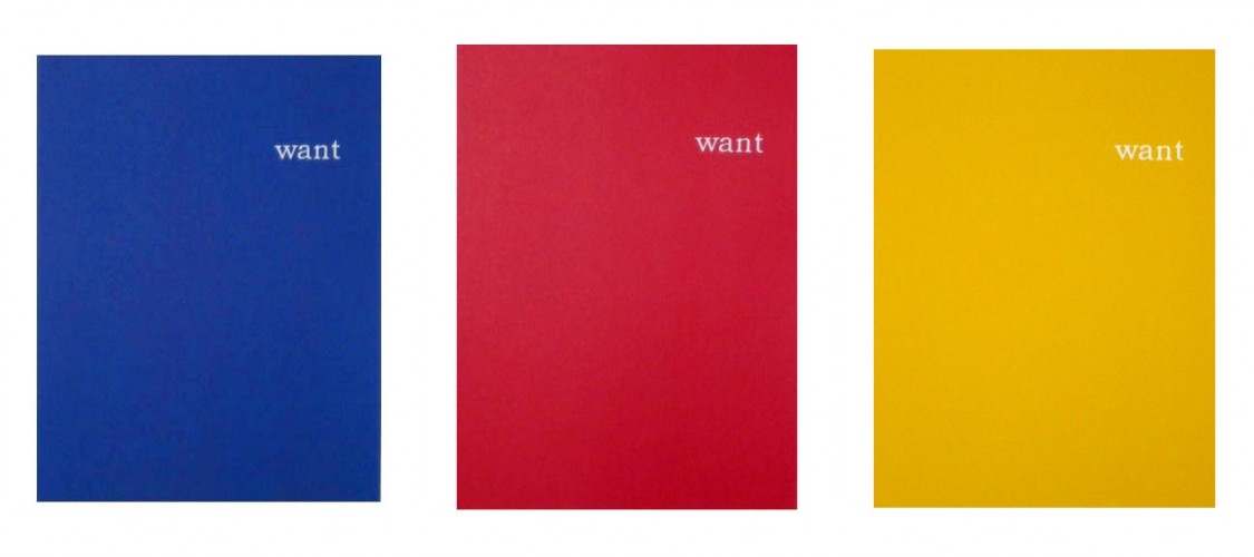 William Anastasi – The Want Portfolio (3), 1990 – Sérigraphie/Silkscreen