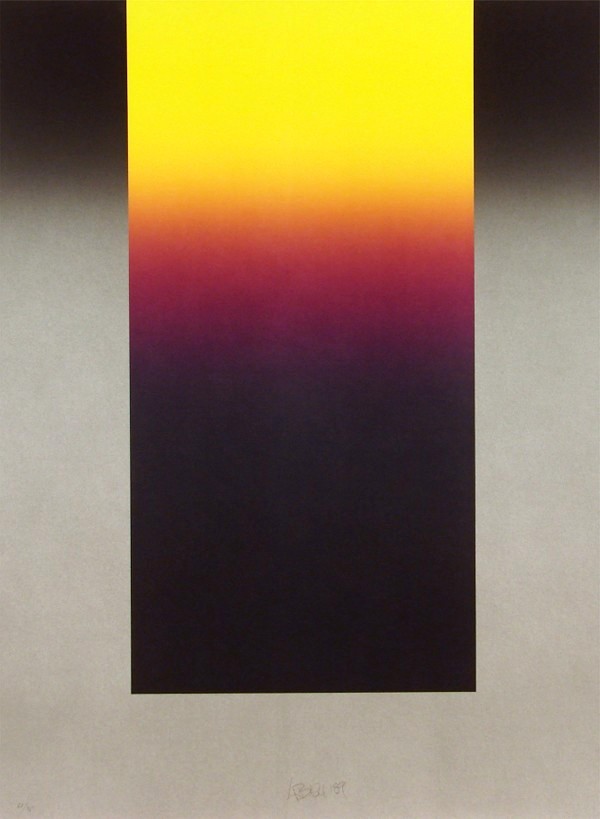 Larry Bell – Barcelona #10, 1988 – Lithographie