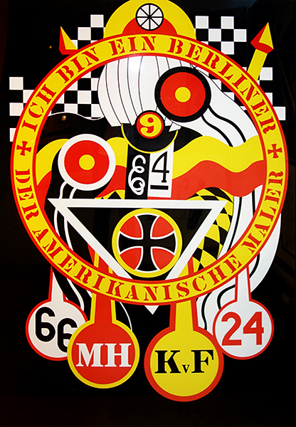 Robert Indiana – The Hartley Elegies: The Berlin Series - KvF III, 1990 – Serigrafía