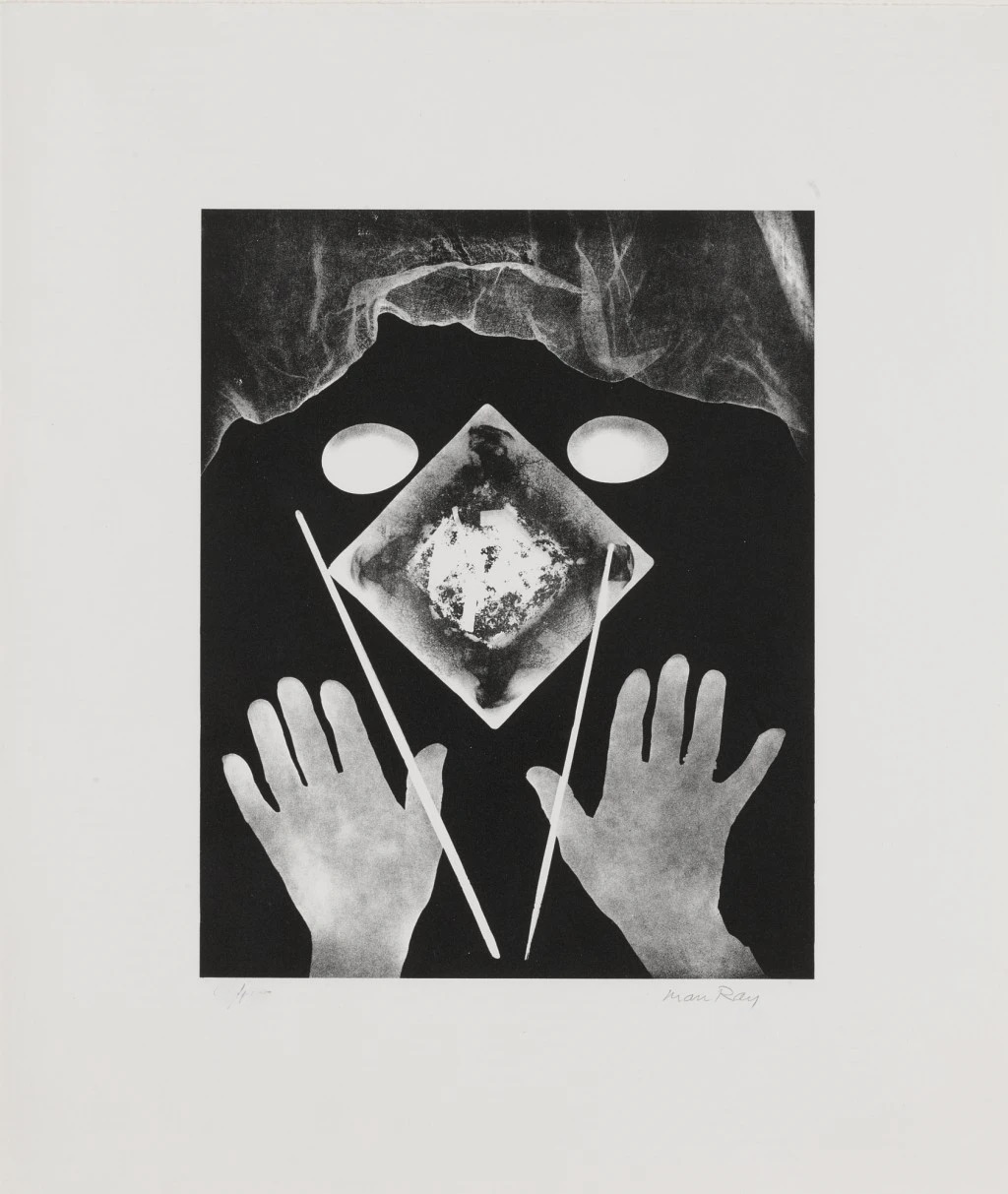 Man Ray – Untitled - (MR66-1194), 1966 – Litografía