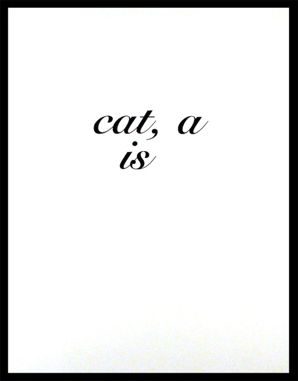 Diana Thater – CAT A IS, 1996 – Impression numérique sur toile