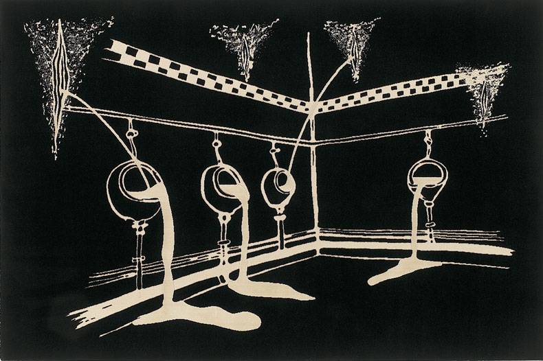 Jan Fabre – Privy - White, 2002 – Tapestry