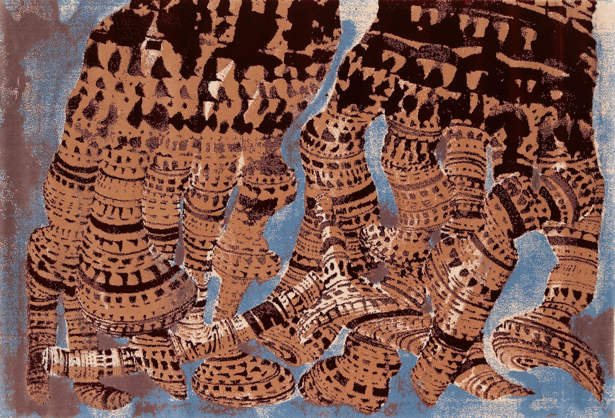 Tony Cragg – Form Code (III), 2006 – Tapisserie
