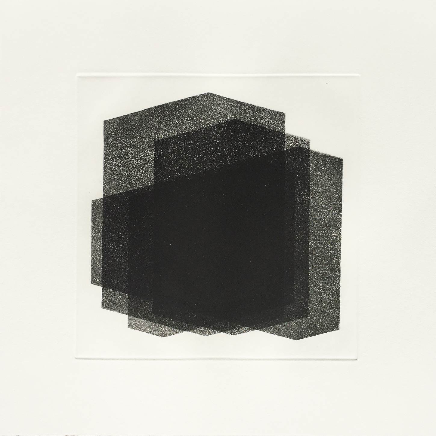 Antony Gormley – Matrix X, 2016 – Aquatint