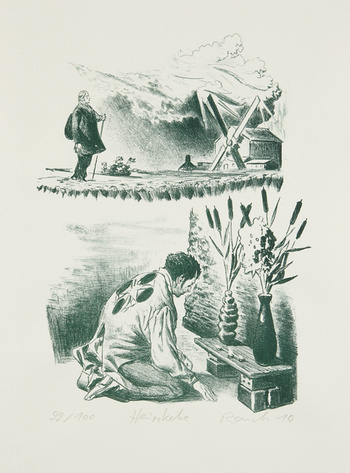 Neo Rauch – Heimkehr, 2010 – Lithographie