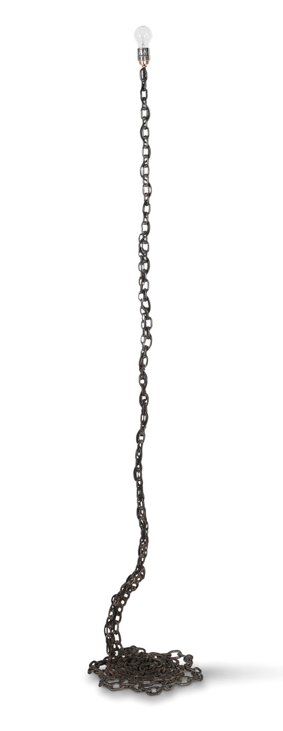 Franz West – Privat-Lampe des Künstlers II, 1989 – Métal
