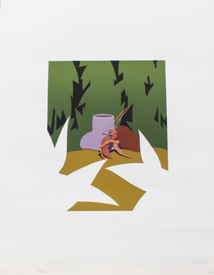 Ken Price – Hermit Crab Cup, 1972 – Siebdruck