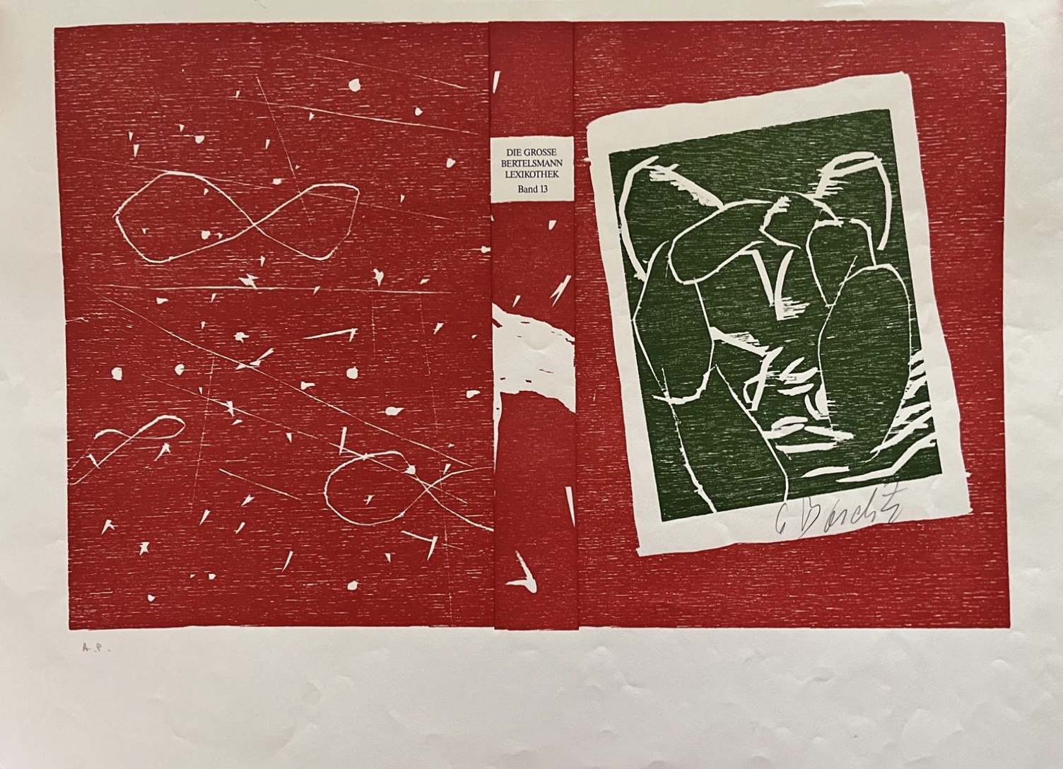 Georg Baselitz – Die Grosse..., 1992 – Sérigraphie