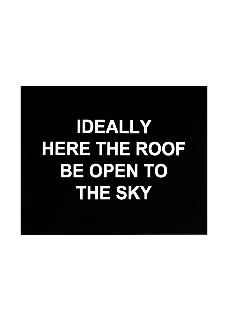 Laure Prouvost – Ideally here the roof be open to the sky, 2016 – Ets