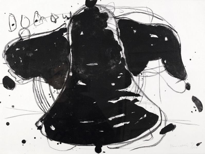 Jannis Kounellis – Against torture – Litografía