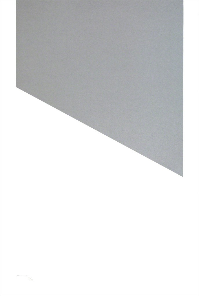 Olivier Mosset – Untitled (Guillotine), 2017 – Litografía