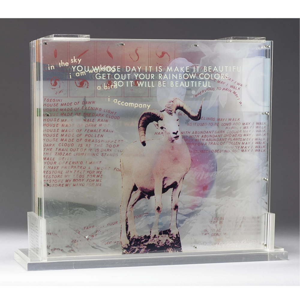 Robert Rauschenberg – Opal Gospel, 1971 – Screen-print