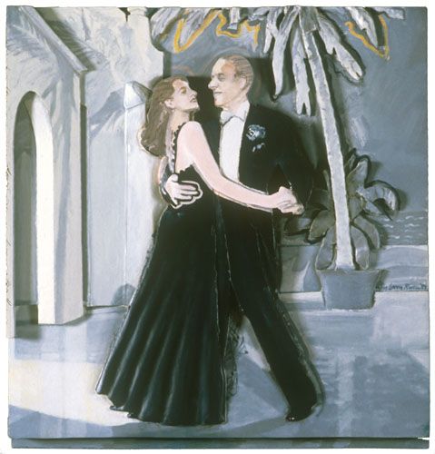 Larry Rivers – Make Believe Ballroom, 1989 – Gemengde techniek.