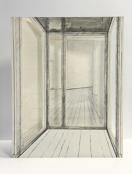Javacheff Christo – Store Front Corridor two parts, 1968 – Siebdruck