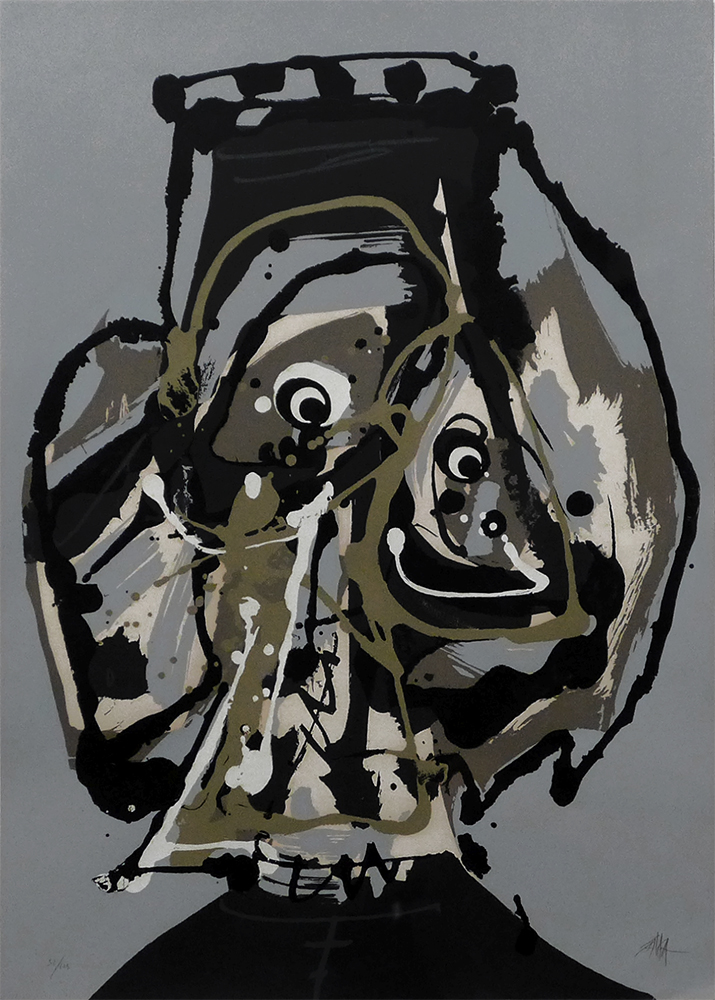 Antonio Saura – Atal, 1983 – Siebdruck