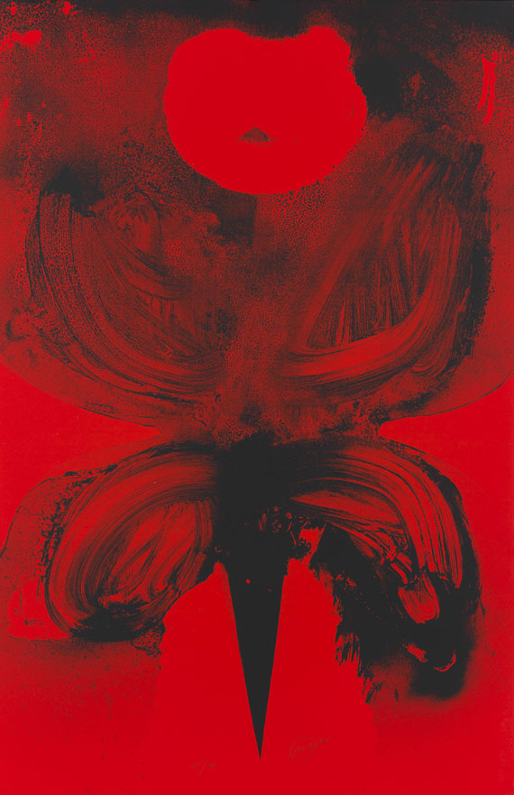 Otto Piene – Addis Abeba 8, 1972 – Sérigraphie (Screen-print)