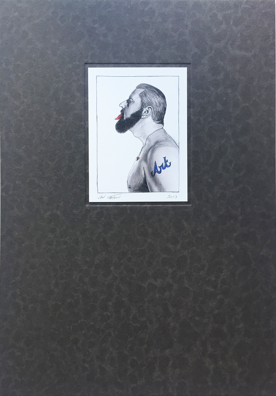 Jan Fabre – Art, 2013 – Collage