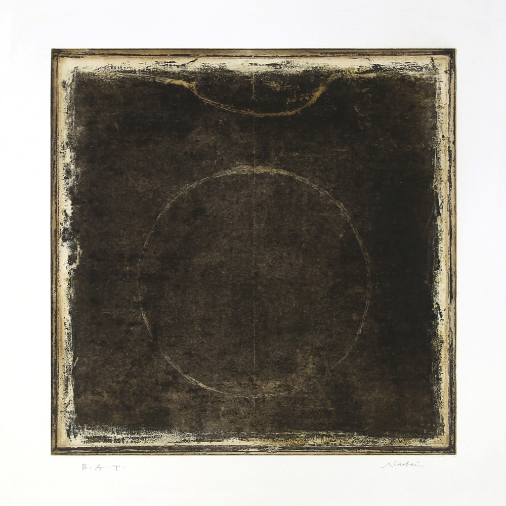 Xiaobai Su – Big Inkstone 1, 2016 – Aguafuerte