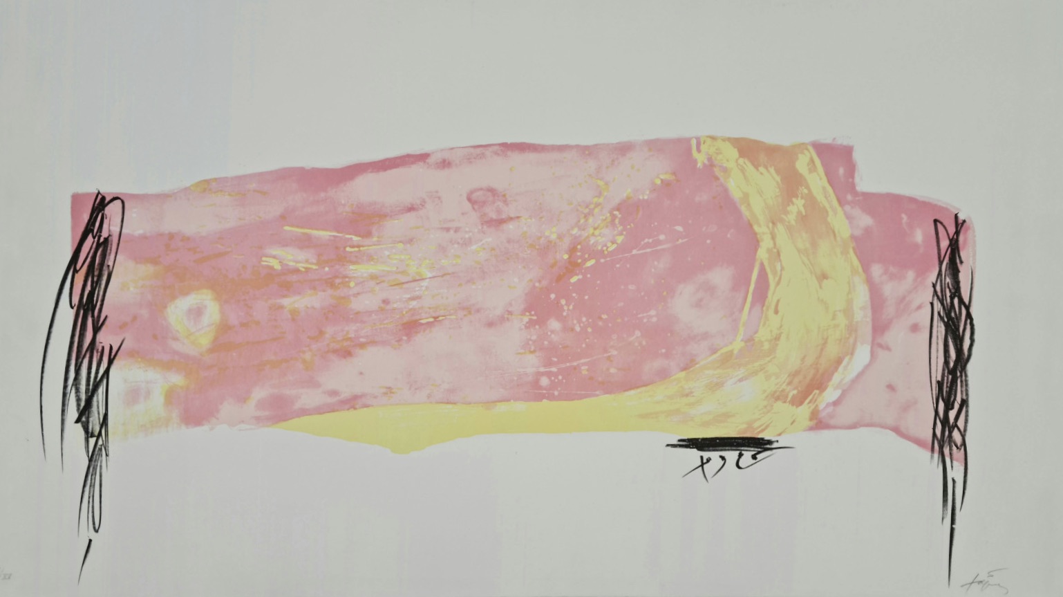 Antoni Tapies – Nocturn matinal -8, 1970 – Lithograph