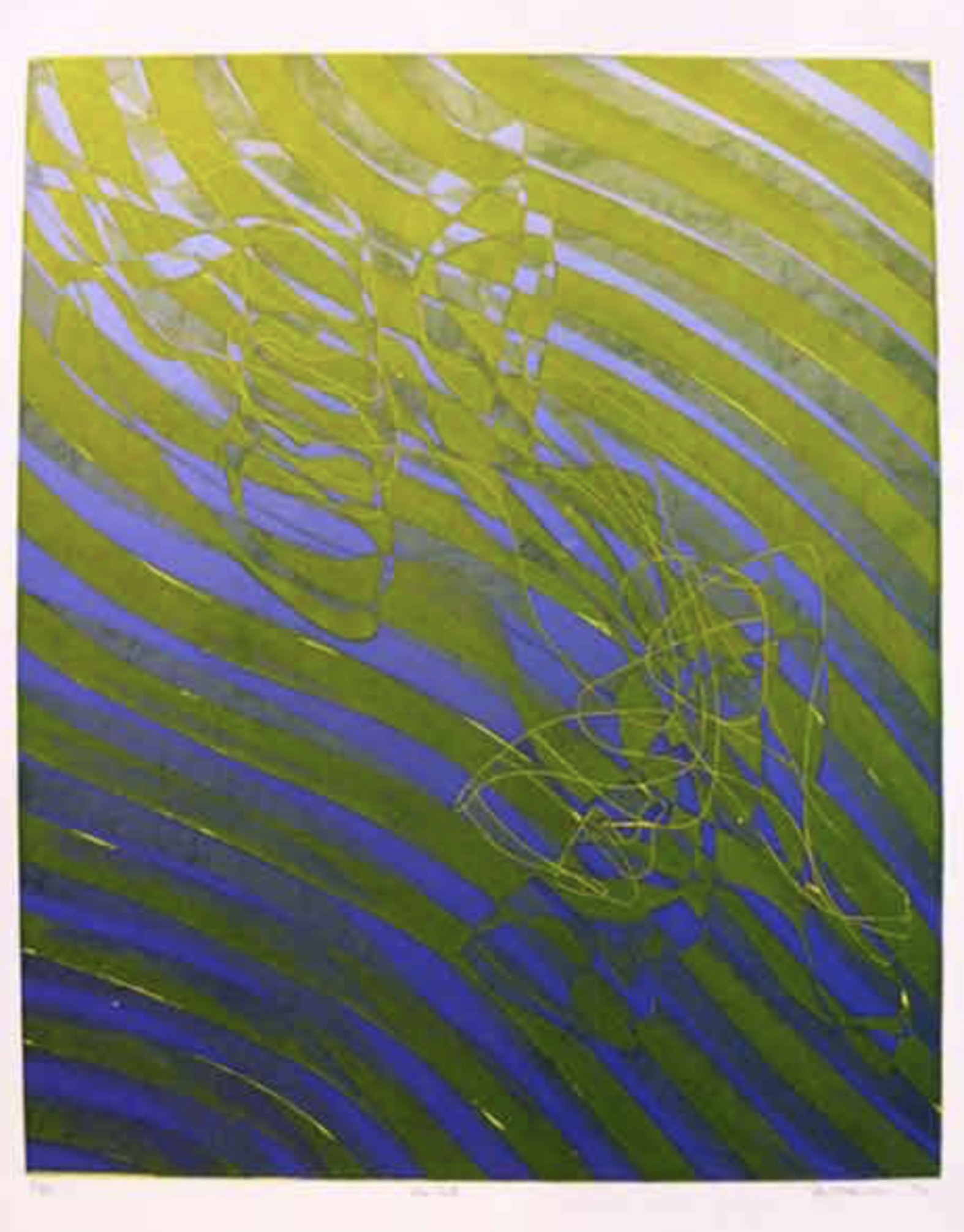 Stanley William Hayter – The Fall, 1974 – Ets