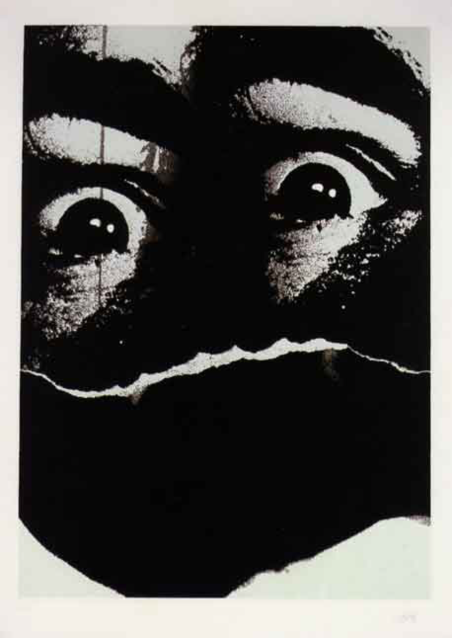 Antonio Saura – Moi, Planche 14, 1976 – Serigraph
