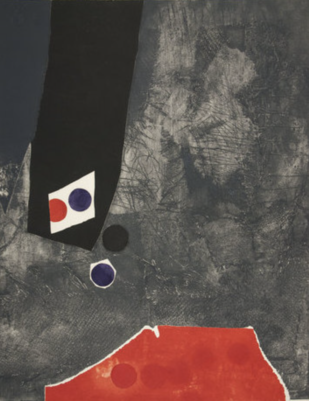 Antoni Clave – Quatre Points, 1973 – Gravure