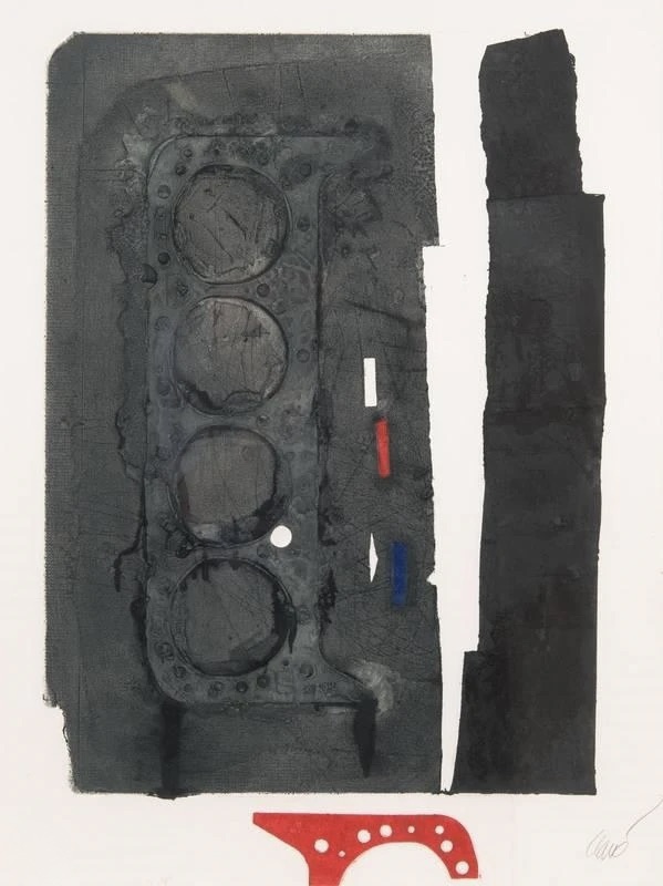 Antoni Clave – Composition XIII, 1991 – Técnica mixta