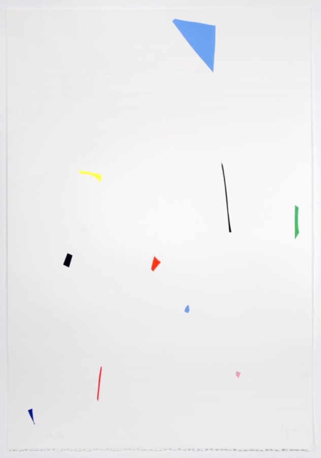 Imi Knoebel – ohne Titel (2), 1995 – Zeefdruk